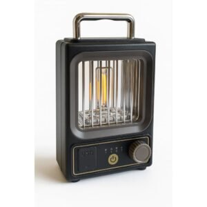 Lámpara Retro Portátil USB con Luz LED Cálida