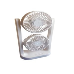 Ventilador de escritorio doble cabezal